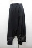 画像2: ヴィヴィアンウエストウッド 中古 / 変形ストレッチサルエルワイドパンツ 2 黒  I-26-02-25-032-pa-HD-ZI (2)