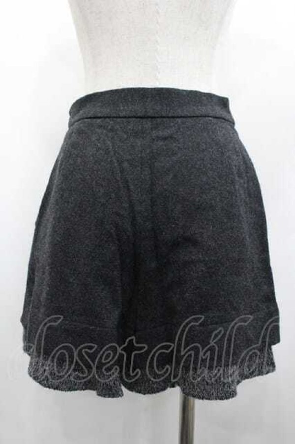 画像2: ヴィヴィアンウエストウッド 中古 / ニット切リ替エショートパンツ 2 黒  I-26-02-25-033-pa-HD-ZI (2)