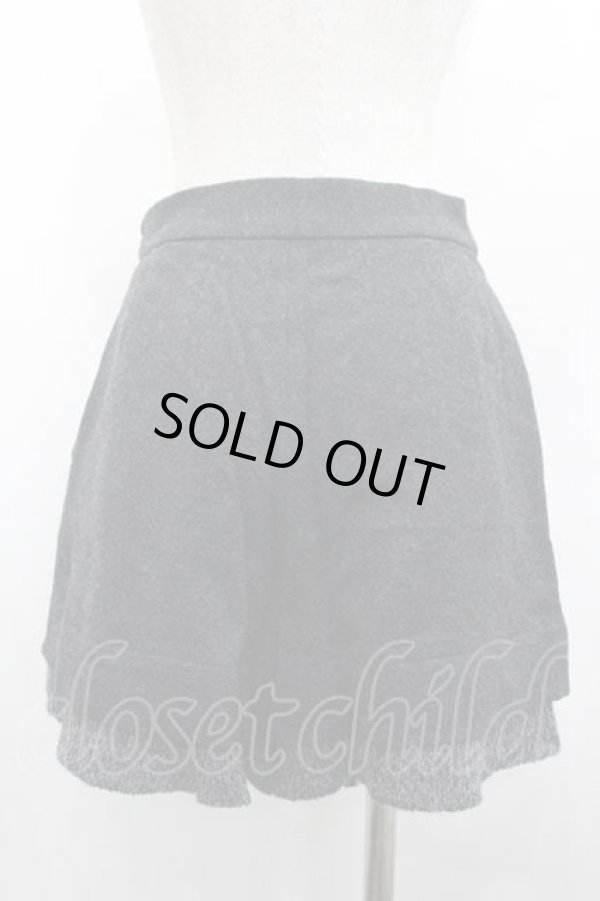 画像2: ヴィヴィアンウエストウッド 中古 / ニット切リ替エショートパンツ 2 黒  I-26-02-25-033-pa-HD-ZI (2)