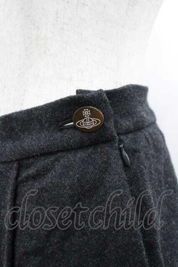 画像3: ヴィヴィアンウエストウッド 中古 / ニット切リ替エショートパンツ 2 黒  I-26-02-25-033-pa-HD-ZI (3)