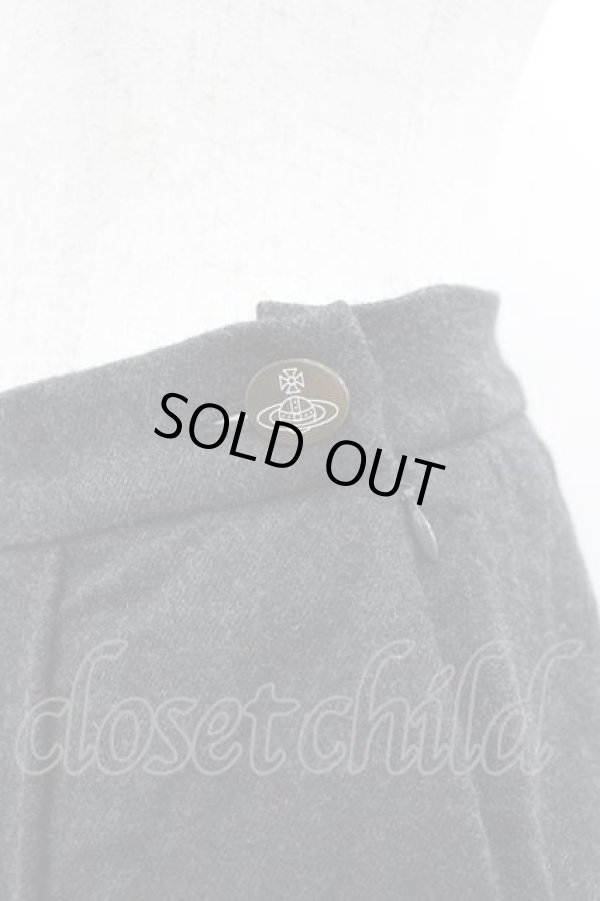 画像3: ヴィヴィアンウエストウッド 中古 / ニット切リ替エショートパンツ 2 黒  I-26-02-25-033-pa-HD-ZI (3)