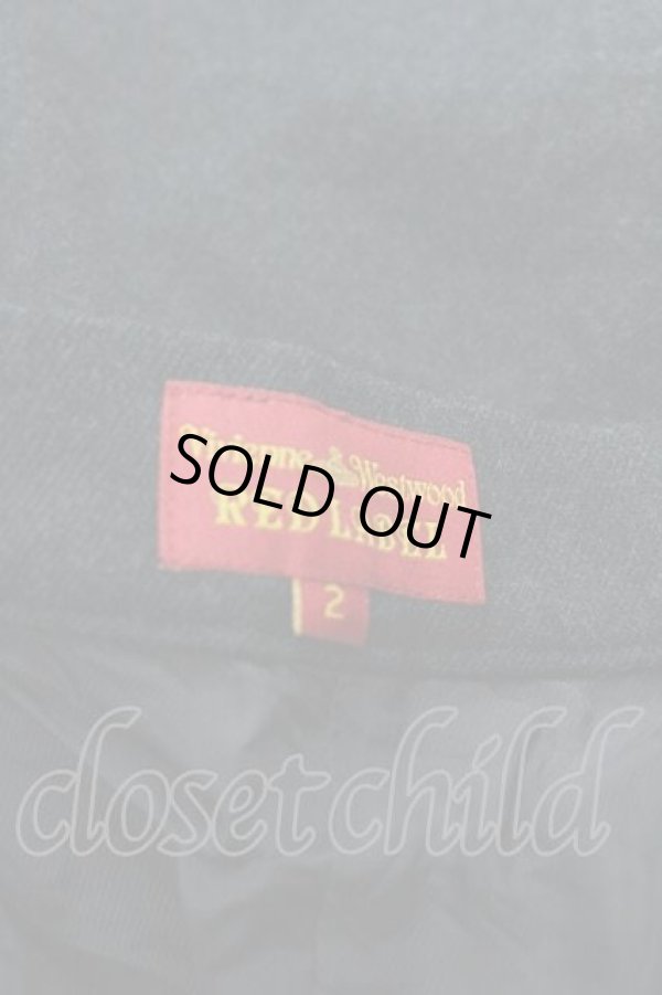 画像4: ヴィヴィアンウエストウッド 中古 / ニット切リ替エショートパンツ 2 黒  I-26-02-25-033-pa-HD-ZI (4)