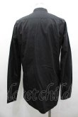 画像2: ヴィヴィアンウエストウッド MAN 中古 / ポプリン ヴェテランシャツ 48 黒  I-26-02-25-004-bl-HD-ZI (2)