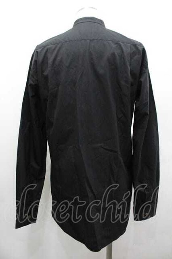 画像2: ヴィヴィアンウエストウッド MAN 中古 / ポプリン ヴェテランシャツ 48 黒  I-26-02-25-004-bl-HD-ZI (2)