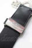 画像4: ヴィヴィアンウエストウッド 中古 / ORBシェイプバックルベルト  黒Ｘシルバー  I-26-02-25-034-gd-HD-ZI (4)
