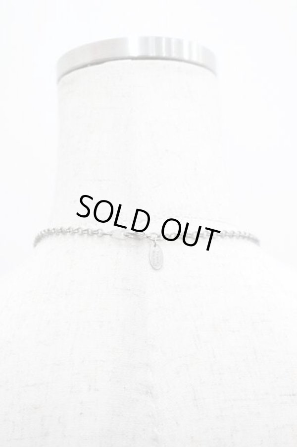 画像2: ヴィヴィアンウエストウッド 中古 / ミニバスレリーフネックレス  ブルーＸシルバー  I-26-02-25-036-ac-HD-ZI (2)