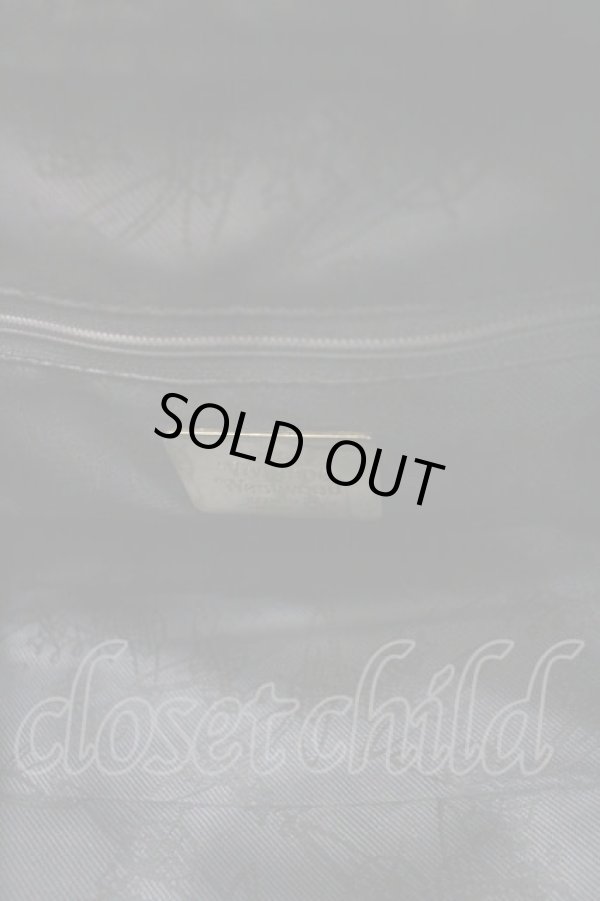 画像4: ヴィヴィアンウエストウッド 中古 / DERBYバッグ  黒Ｘ緑  I-26-02-25-039-ba-HD-ZI (4)