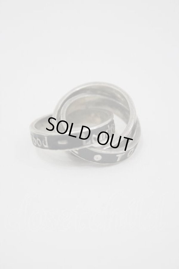 画像2: ヴィヴィアンウエストウッド 中古 / too fast too live ring XS シルバー  I-26-02-25-043-rg-HD-ZI (2)