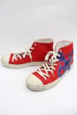 画像3: ヴィヴィアンウエストウッド MAN 中古 / PLIMSOLL HI TOPスニーカー 42 赤x青  I-26-02-25-047-sh-HD-ZI (3)