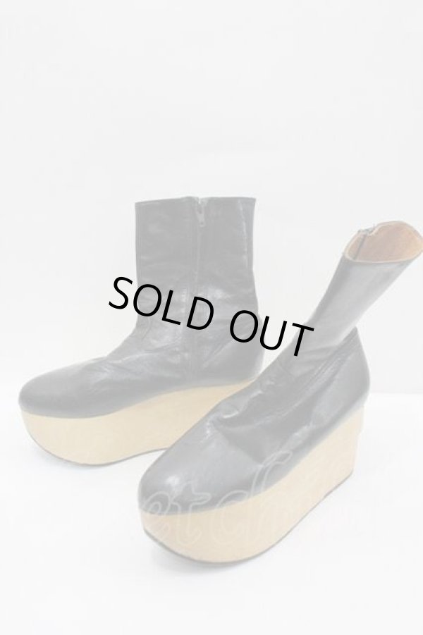 画像3: ヴィヴィアンウエストウッド 中古 / ロッキンホースブーツ  黒  I-26-02-25-048-sh-AS-ZI (3)