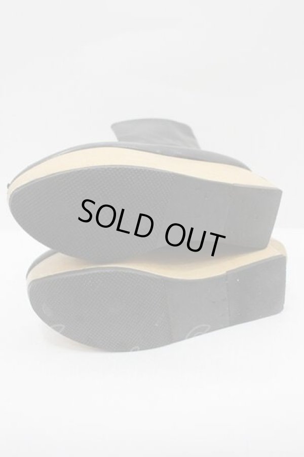 画像4: ヴィヴィアンウエストウッド 中古 / ロッキンホースブーツ  黒  I-26-02-25-048-sh-AS-ZI (4)