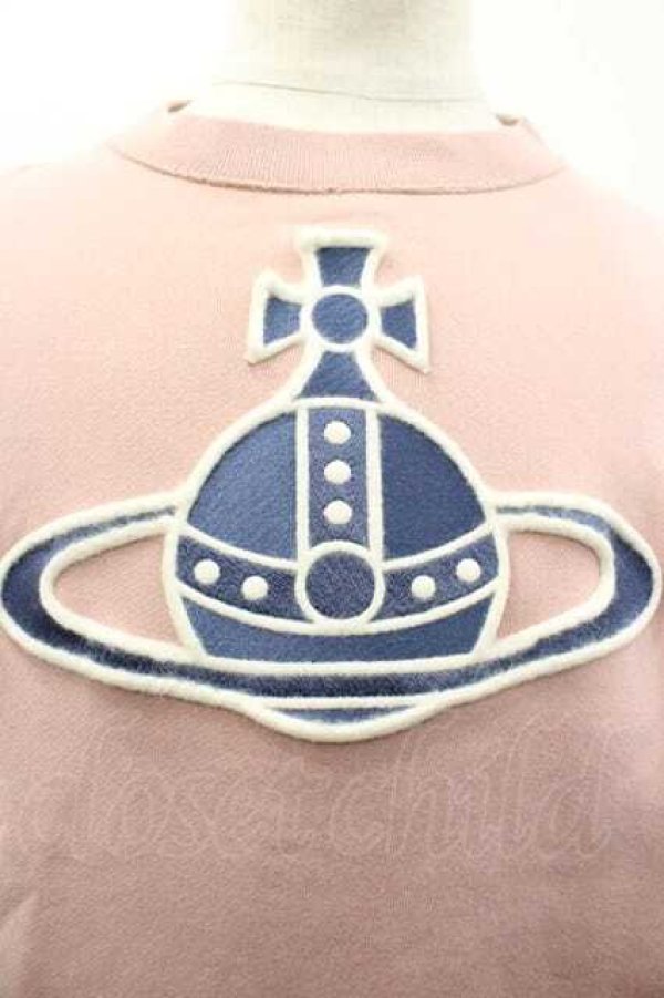 画像3: ヴィヴィアンウエストウッド MAN 中古 / “CUBIC FELT ORB” スウェット 44 ピンク  I-26-02-25-007-to-HD-ZI (3)