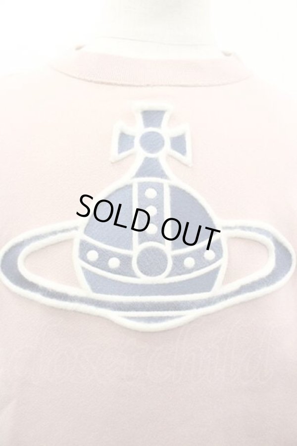 画像3: ヴィヴィアンウエストウッド MAN 中古 / “CUBIC FELT ORB” スウェット 44 ピンク  I-26-02-25-007-to-HD-ZI (3)