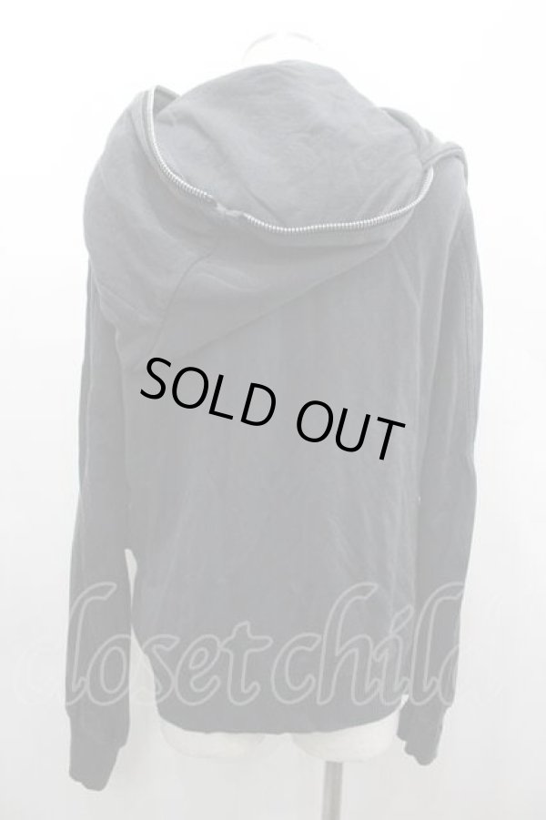 画像2: ヴィヴィアンウエストウッド MAN 中古 / フーディカットソーパーカー 44 黒  I-26-02-25-009-to-HD-ZI (2)