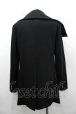 画像2: ヴィヴィアンウエストウッド MAN 中古 / MINT COLLAR WOOL COAT 48 黒  I-26-02-25-012-co-HD-ZI (2)