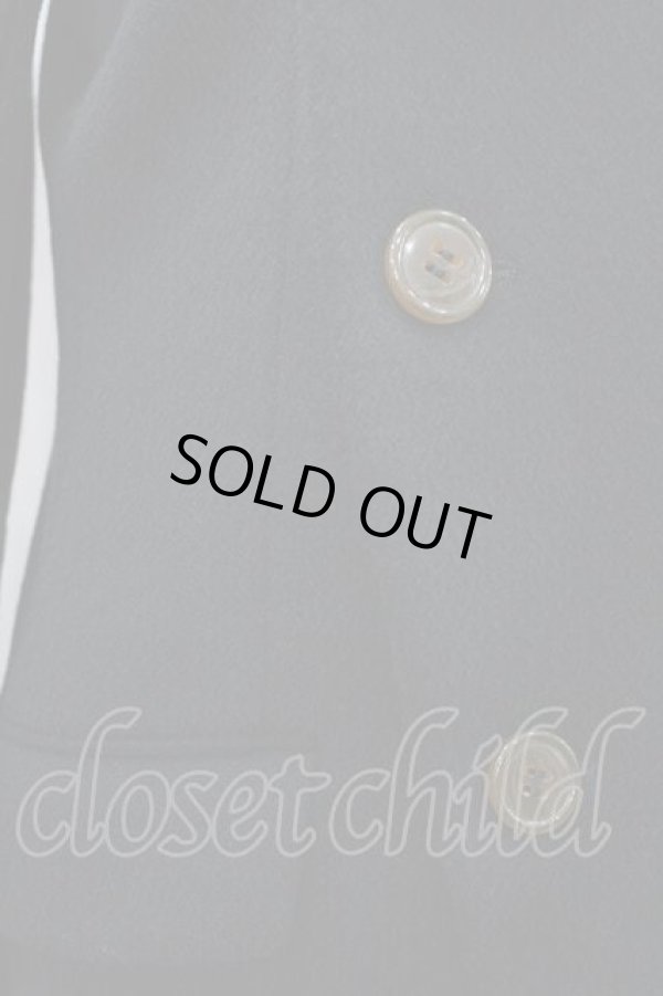 画像3: ヴィヴィアンウエストウッド MAN 中古 / MINT COLLAR WOOL COAT 48 黒  I-26-02-25-012-co-HD-ZI (3)