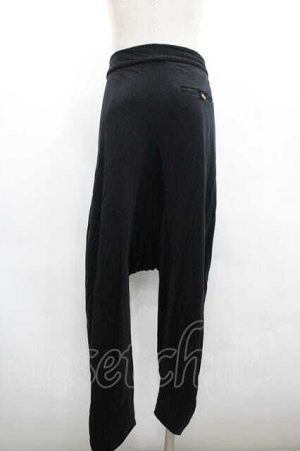 画像2: ヴィヴィアンウエストウッド MAN 中古 / ステファンパンツ 44 黒  I-26-02-25-014-jc-HD-ZI (2)