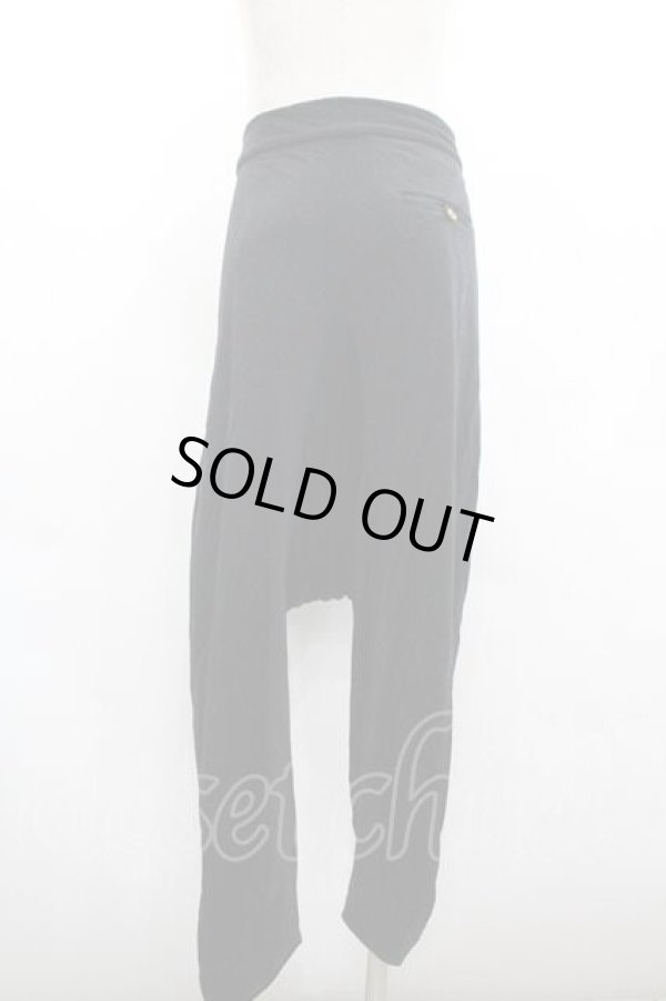 画像2: ヴィヴィアンウエストウッド MAN 中古 / ステファンパンツ 44 黒  I-26-02-25-014-jc-HD-ZI (2)