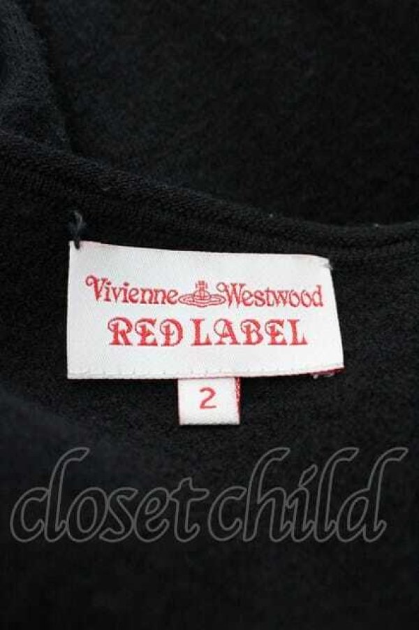 画像5: ヴィヴィアンウエストウッド 中古 / 額縁フレームカーディガン 2 黒Ｘブラウン  I-26-02-25-017-to-HD-ZI (5)