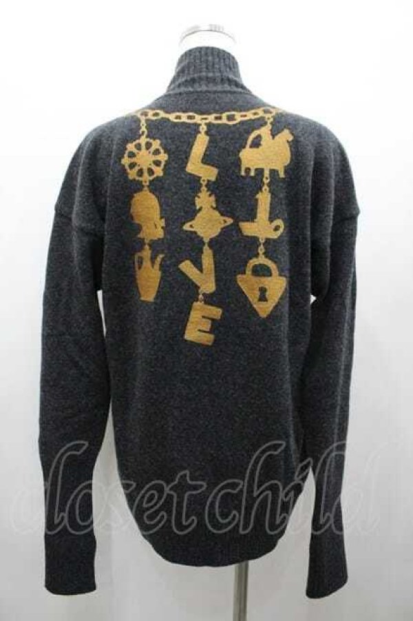 画像2: ヴィヴィアンウエストウッド 中古 / ネックレスptニット 2 グレーＸゴールド  I-26-02-25-018-to-HD-ZI (2)