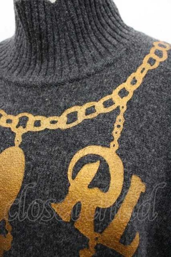 画像3: ヴィヴィアンウエストウッド 中古 / ネックレスptニット 2 グレーＸゴールド  I-26-02-25-018-to-HD-ZI (3)