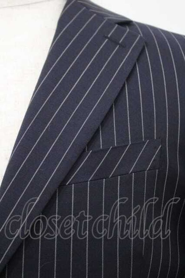 画像3: ヴィヴィアンウエストウッド MAN 中古 / SET チェンジポケットストライプセットアップ 48 黒ｘ白  I-26-02-28-016-jc-HD-ZI (3)
