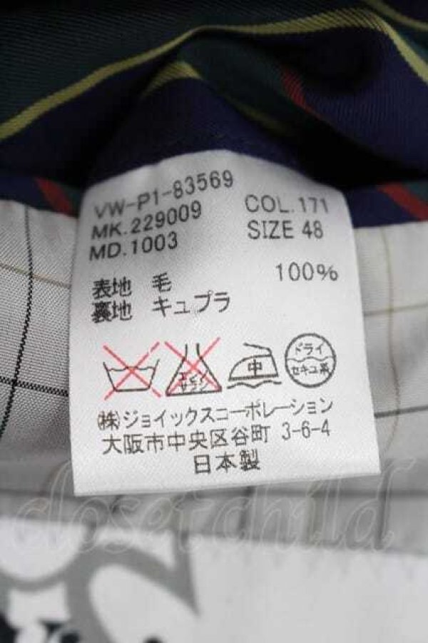 画像7: ヴィヴィアンウエストウッド MAN 中古 / SET チェンジポケットストライプセットアップ 48 黒ｘ白  I-26-02-28-016-jc-HD-ZI (7)