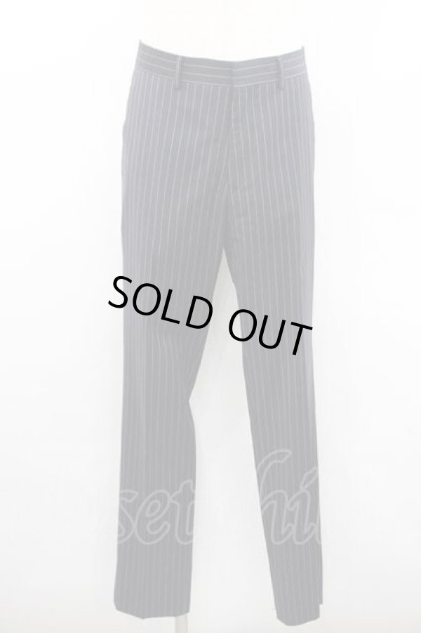 画像8: ヴィヴィアンウエストウッド MAN 中古 / SET チェンジポケットストライプセットアップ 48 黒ｘ白  I-26-02-28-016-jc-HD-ZI (8)