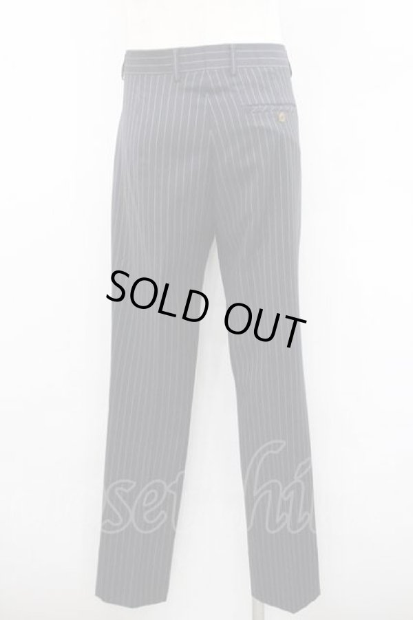 画像9: ヴィヴィアンウエストウッド MAN 中古 / SET チェンジポケットストライプセットアップ 48 黒ｘ白  I-26-02-28-016-jc-HD-ZI (9)