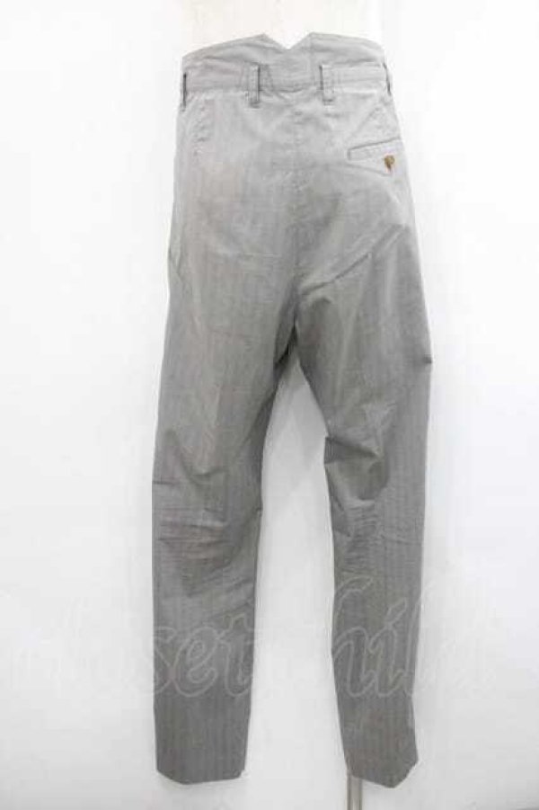 画像2: ヴィヴィアンウエストウッド MAN 中古 / グレンチェックパンツ 48 グレーチェック  I-26-02-28-017-pa-HD-ZI (2)
