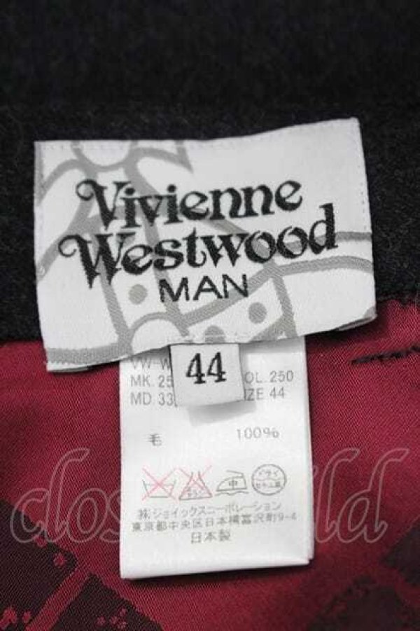 画像5: ヴィヴィアンウエストウッド MAN 中古 / サイドポケットパンツ 44 黒  I-26-02-28-019-pa-HD-ZI (5)