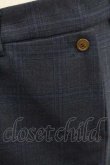 画像3: ヴィヴィアンウエストウッド MAN 中古 / サイドボタン&チェックパンツ 50 黒Ｘ青  I-26-02-28-020-pa-HD-ZI (3)
