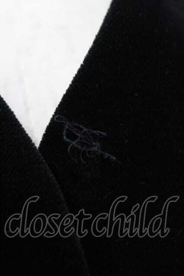 画像4: ヴィヴィアンウエストウッド 中古 / 別珍ベスト 38 黒  I-26-02-28-021-to-HD-ZI (4)