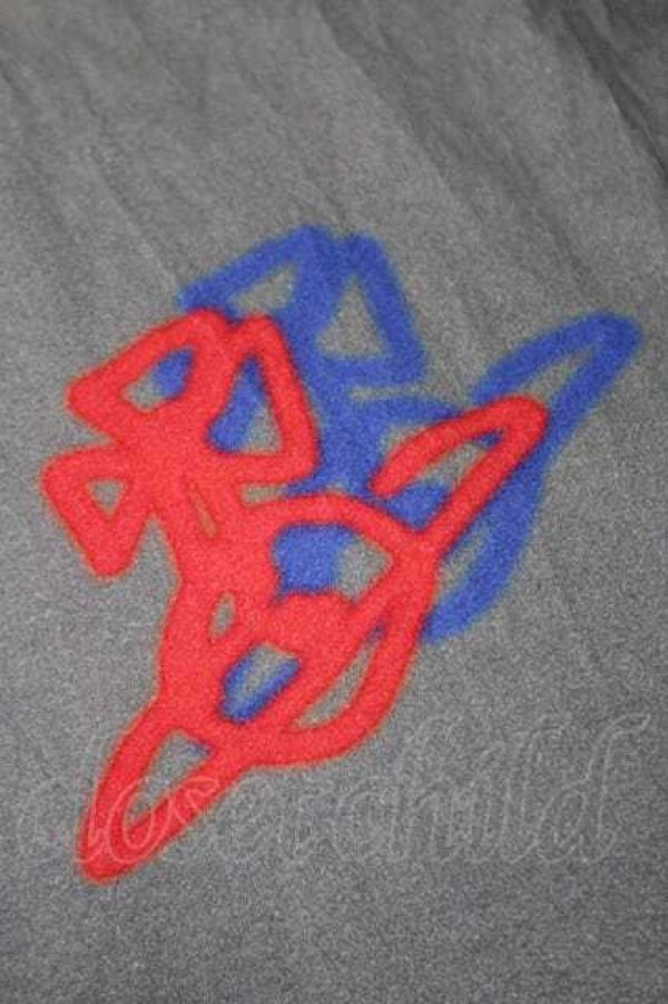 画像3: ヴィヴィアンウエストウッド 中古 / スプレーカンORBボーイズTシャツ 00 グレー  I-26-02-28-023-ts-YM-ZI (3)