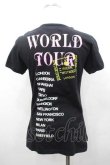 画像2: ヴィヴィアンウエストウッド 中古 / TS/回顧展限定リッププリントTシャツ S 黒  I-26-02-28-026-ts-HD-ZI (2)