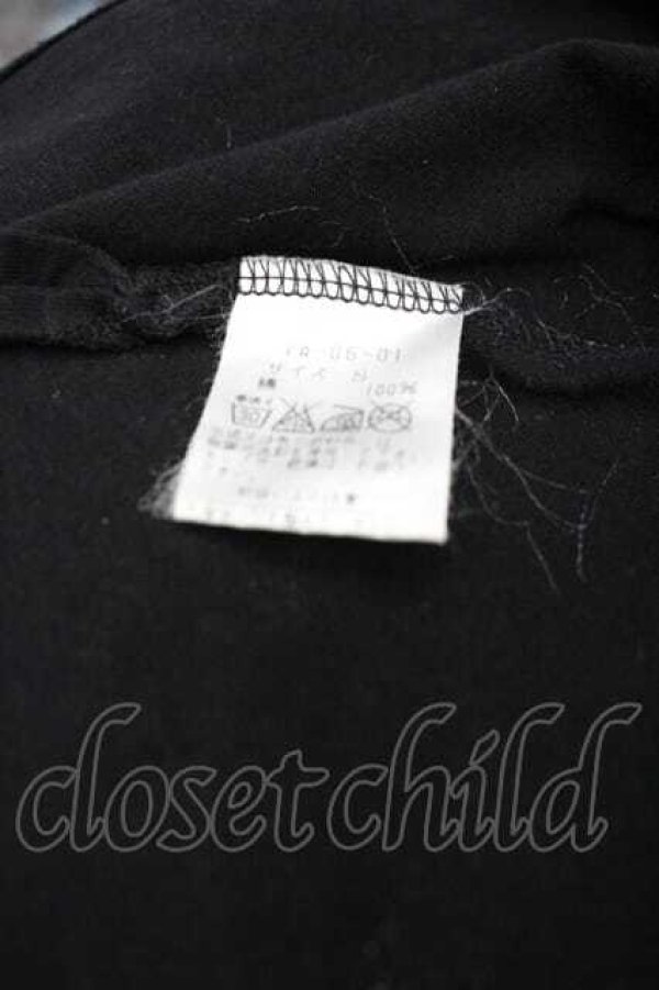 画像4: ヴィヴィアンウエストウッド 中古 / TS/回顧展限定リッププリントTシャツ S 黒  I-26-02-28-026-ts-HD-ZI (4)