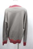 画像2: ヴィヴィアンウエストウッド 中古 / ENDANGERED SPECIES OWLスウェット 46 グレーＸ赤  I-26-02-28-028-to-HD-ZI (2)