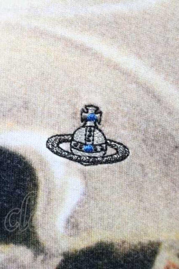 画像4: ヴィヴィアンウエストウッド MAN 中古 / ボタニカルTシャツ 46 ブラック  I-26-02-28-003-ts-YM-ZI (4)