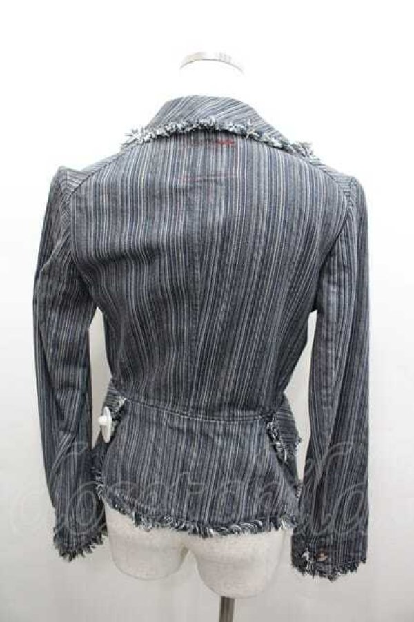 画像3: ヴィヴィアンウエストウッド 中古 / /デニムラブジャケット  青デニム  I-26-02-28-033-jc-HD-ZI (3)