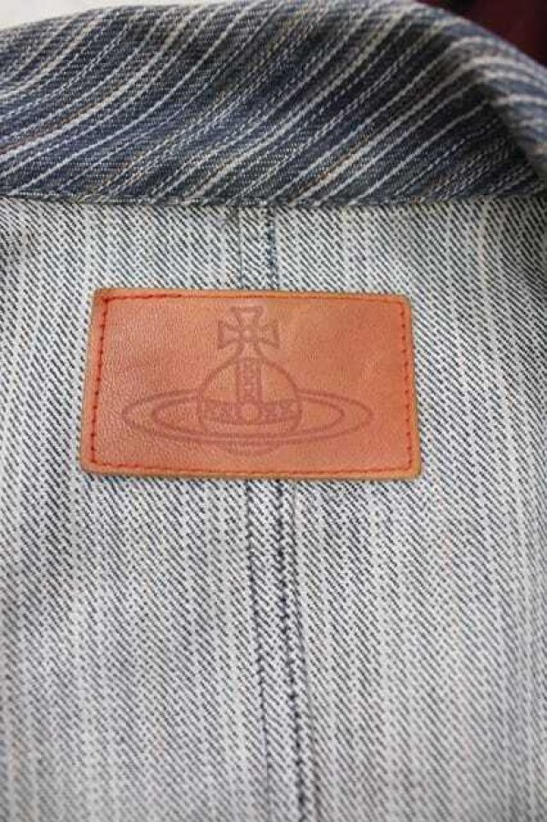 画像4: ヴィヴィアンウエストウッド 中古 / /デニムラブジャケット  デニム  I-26-02-28-034-jc-HD-ZI (4)