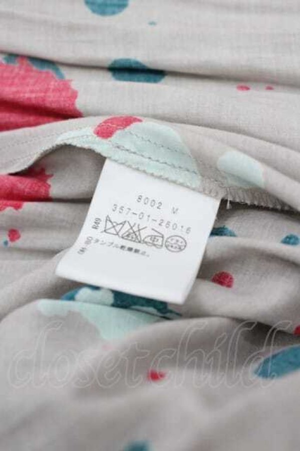 画像5: ヴィヴィアンウエストウッド 中古 / ペイントプリントスカート 2 ベージュ  I-26-02-28-038-sk-YM-ZI (5)