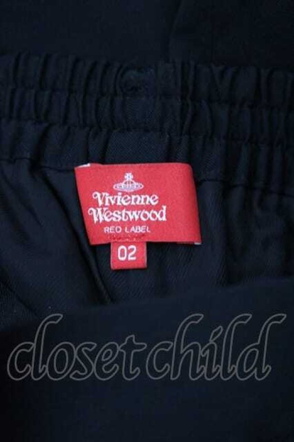 画像3: ヴィヴィアンウエストウッド 中古 / ストレートパンツ 02 黒  I-26-02-28-044-pa-HD-ZI (3)