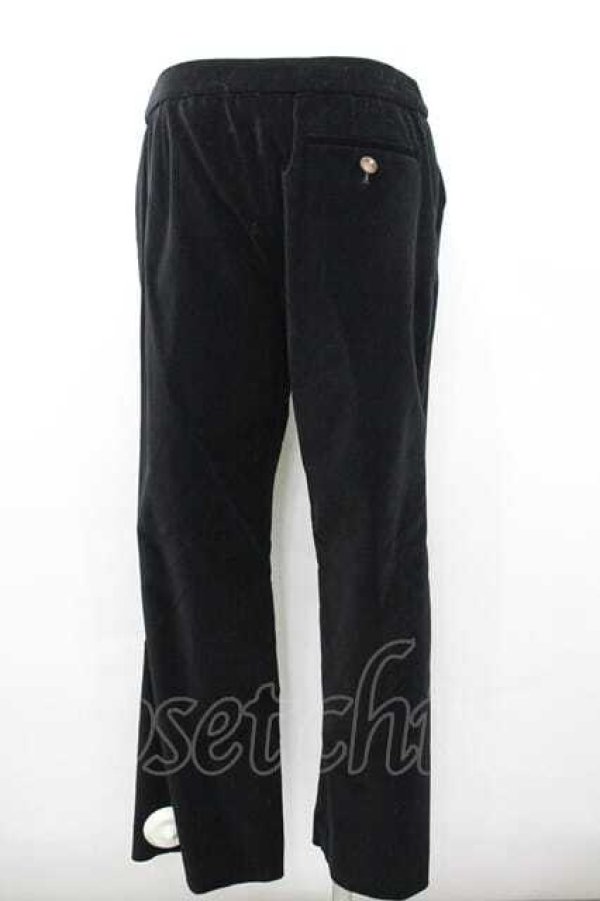 画像3: ヴィヴィアンウエストウッド 中古 / 別珍パンツ 3 黒  I-26-02-28-045-pa-HD-ZI (3)