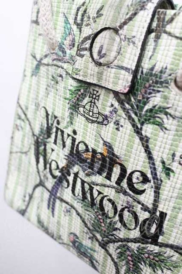 画像2: ヴィヴィアンウエストウッド 中古 / SLOANE MINI CROSSBODY BAG  グリーン  I-26-02-28-046-ba-HD-ZI (2)