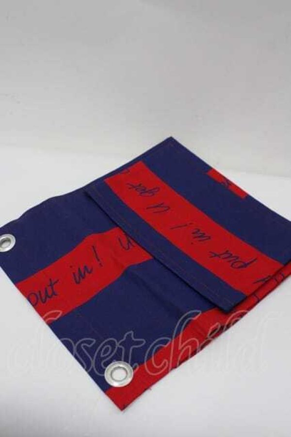 画像3: ヴィヴィアンウエストウッド 中古 / 小物ケース  紺Ｘ赤  I-26-02-28-051-gd-HD-ZI (3)