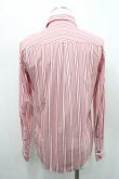 画像2: ヴィヴィアンウエストウッド MAN 中古 //オーブ刺繍ストライプシャツ 46 ピンクＸ白  I-26-02-28-006-bl-HD-ZI (2)