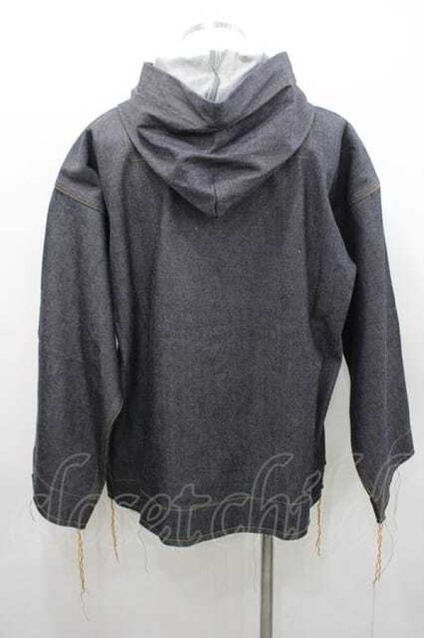 画像2: ヴィヴィアンウエストウッド MAN 中古 / GARBOフーディトレーナー 46 デニム  I-26-02-28-011-ts-AS-ZI (2)