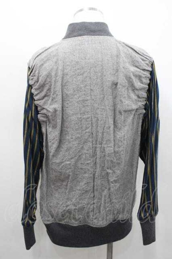 画像2: ヴィヴィアンウエストウッド MAN 中古 / ギャラントボマージャケット 46 グレー  I-26-02-28-012-jc-HD-ZI (2)