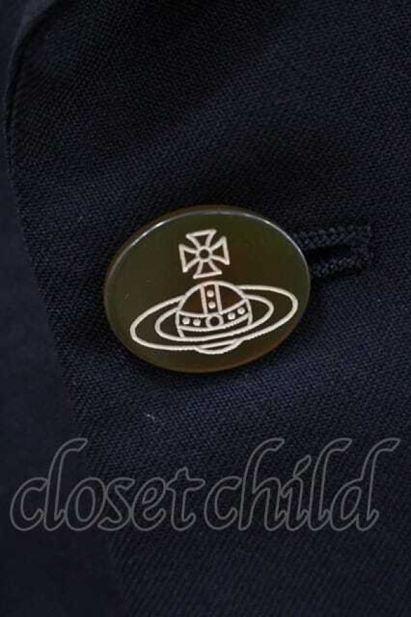 画像4: ヴィヴィアンウエストウッド MAN 中古 / DLスーツ 46 ブラック  I-26-02-28-013-su-YM-ZI (4)