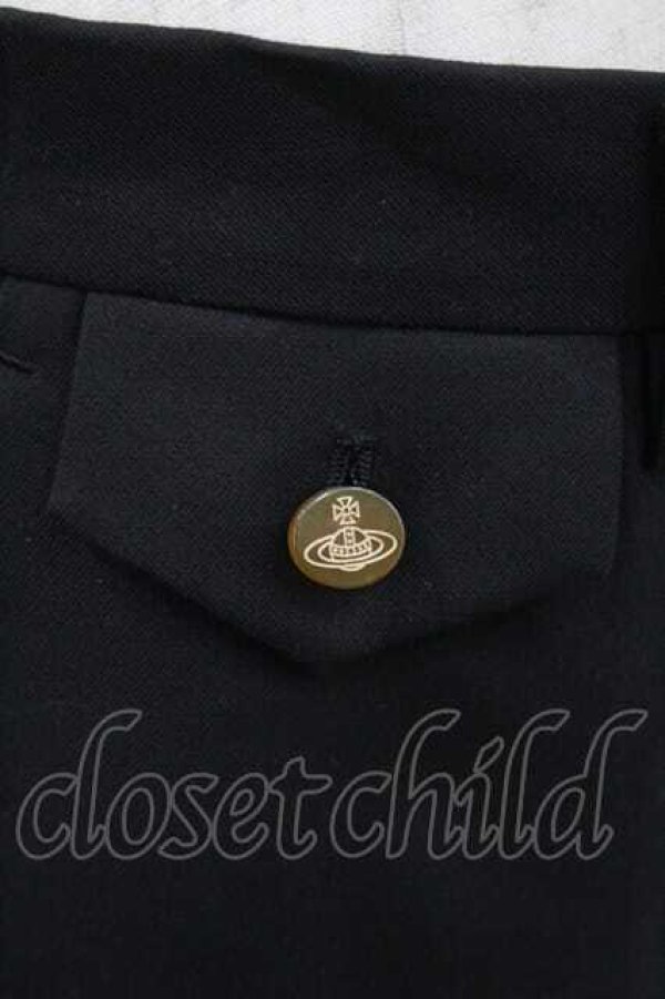 画像9: ヴィヴィアンウエストウッド MAN 中古 / DLスーツ 46 ブラック  I-26-02-28-013-su-YM-ZI (9)